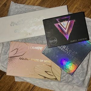 4 Palettes 🥳 Colour Pop, Naked Cosmetics etc.